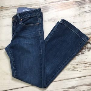 GAP Long & Lean Blue Jeans Boot Cut Size 6